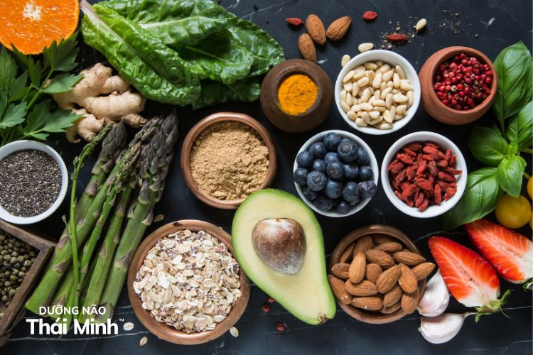 Chế độ ăn uống lành mạnh cải thiện hoạt động não