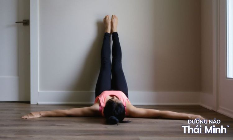 Giảm căng thẳng tuần hoàn với bài tập chân và lưng