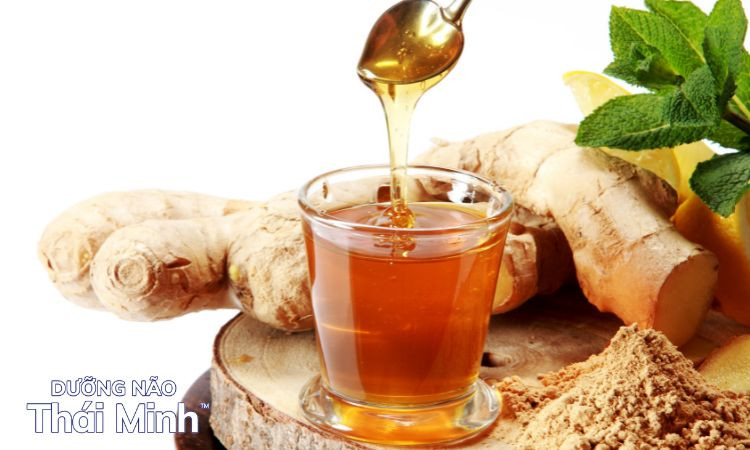 Gừng kết hợp mật ong