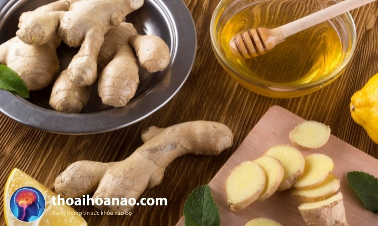 Gừng và mật ong