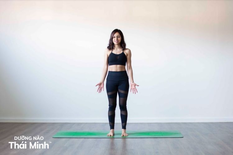 Tư thế trái núi.